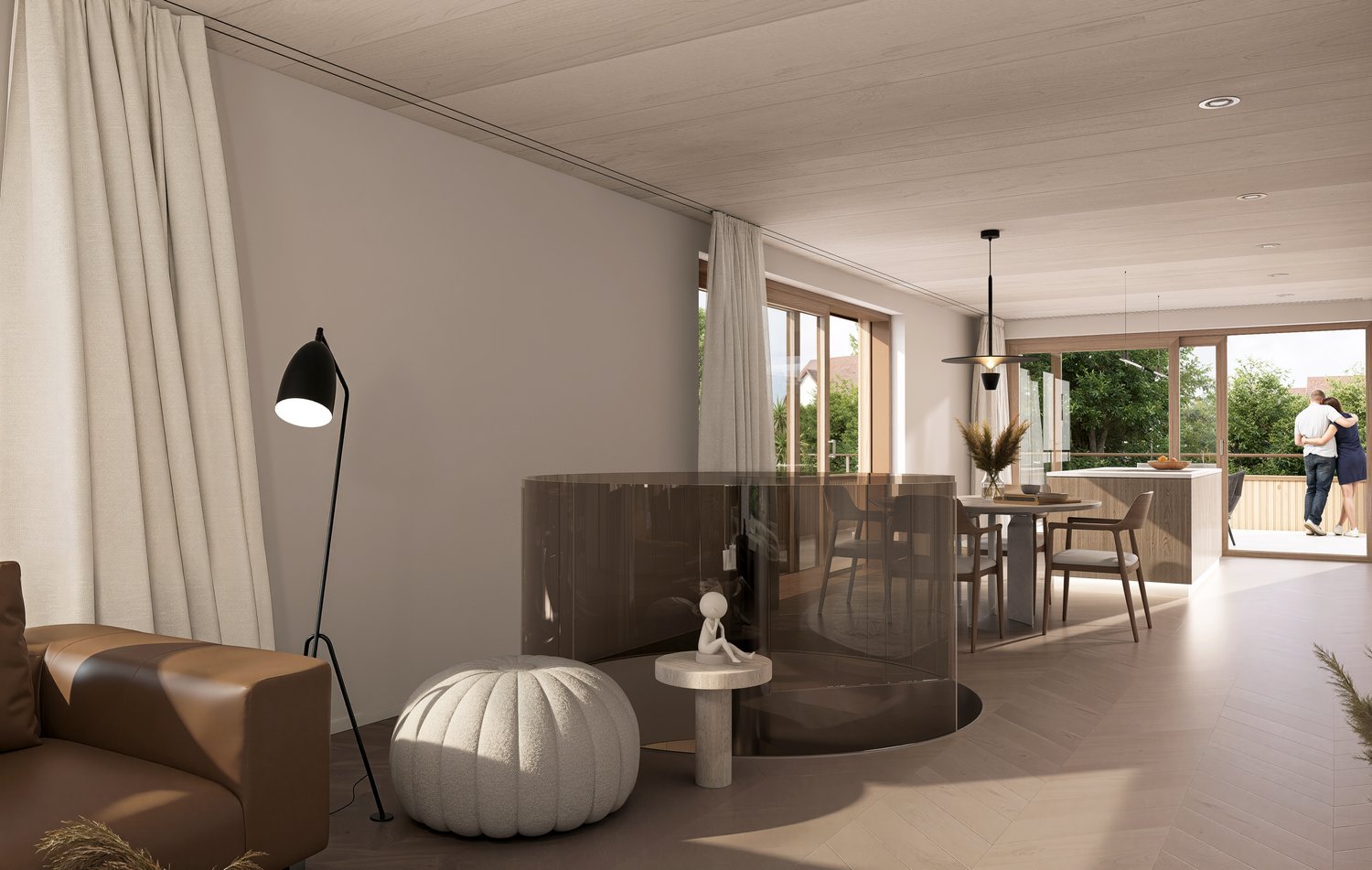 Wohnen im Park - Fünf luxuriöse Eigentumswohnungen in Goldach -  Bild 9