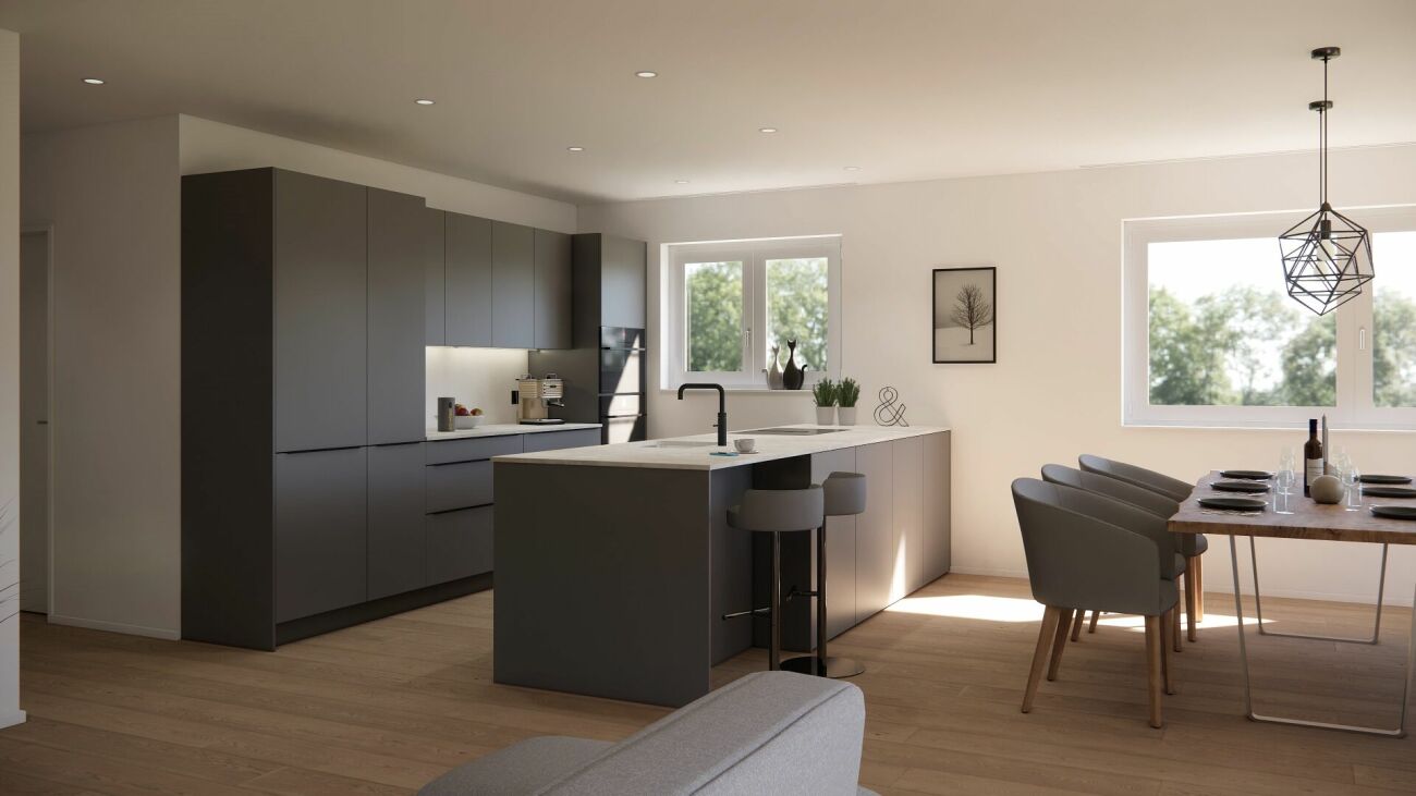 4.5 Zimmer-Wohnung mit Garten -  Bild 4