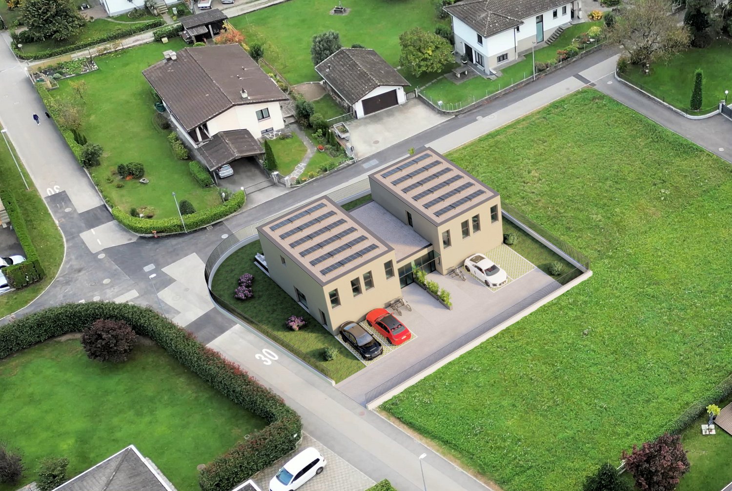 Nuova elegante e moderna villetta in zona comoda e tranquilla - Bild 3