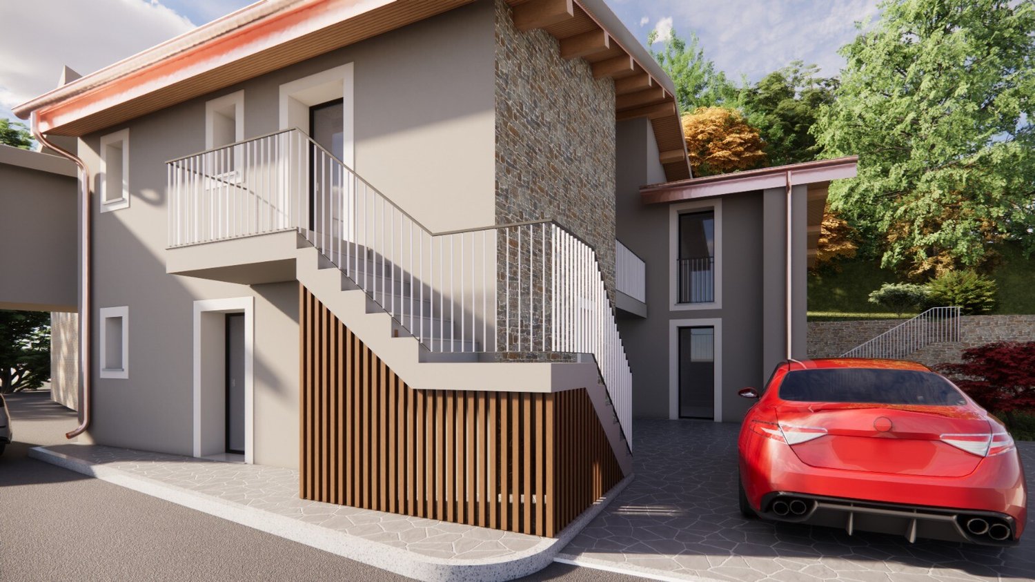 VILLA TRIFAMILIARE 7.5  DI NUOVA REA.LIZZAZIONE A SIGIRINO - Bild 2