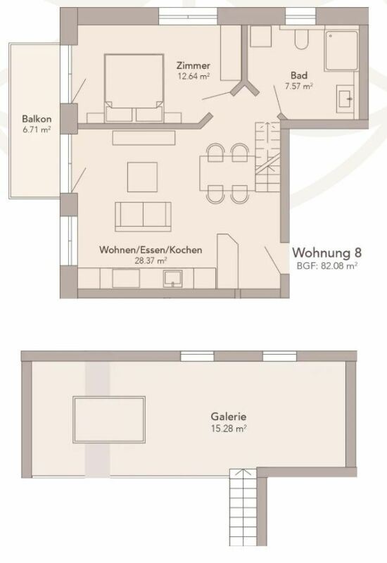 3.5-Zimmer-Wohnung DG ERSTWOHNSITZ -  Bild 5