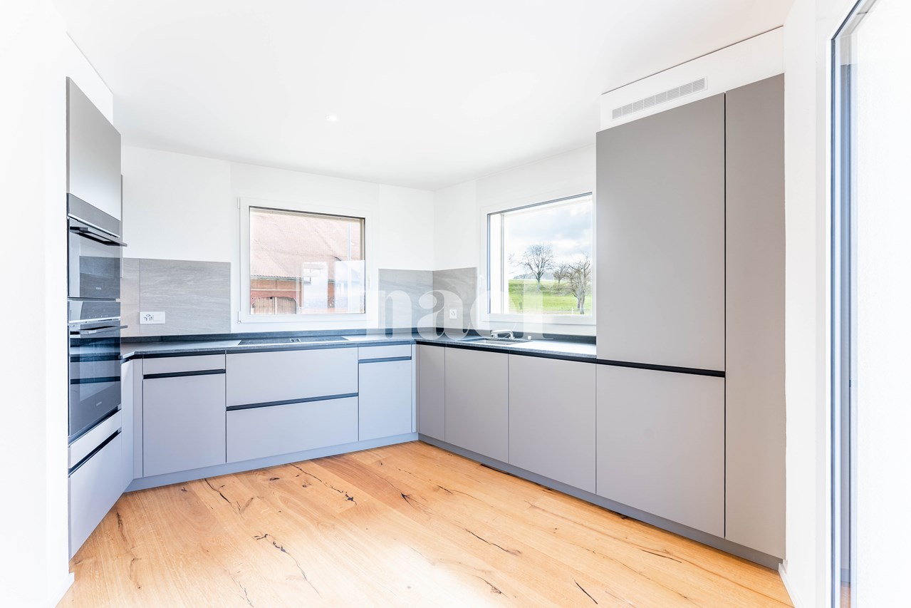 Appartement neuf de 5.5 pièces duplex avec grande terrasse et balcon à vendre à Prévonloup -  Bild 2