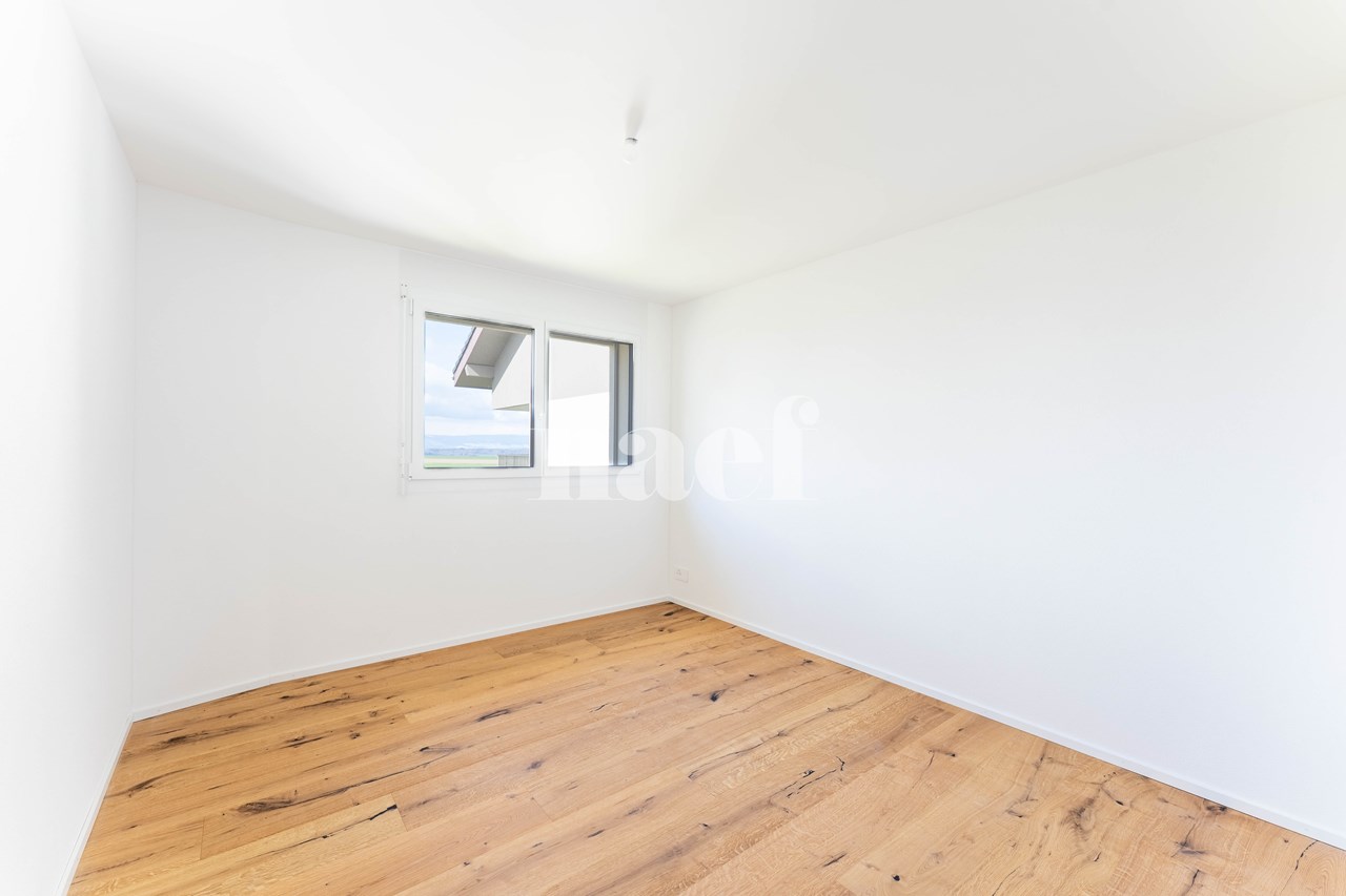 Appartement neuf de 5.5 pièces duplex avec grande terrasse et balcon à vendre à Prévonloup -  Bild 5