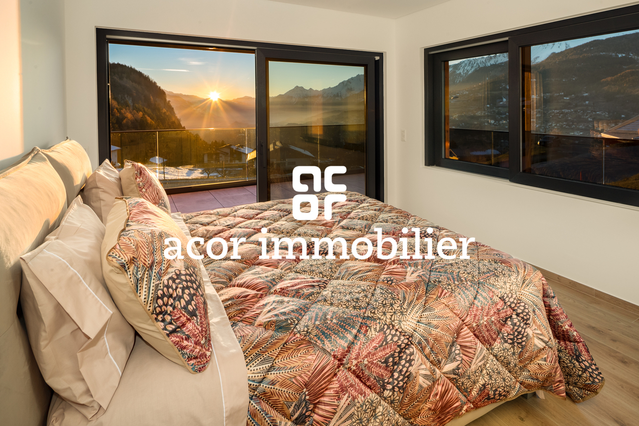 Chalet 7.5 pièces de haut standing à Lens - vue exceptionnelle -  Bild 5