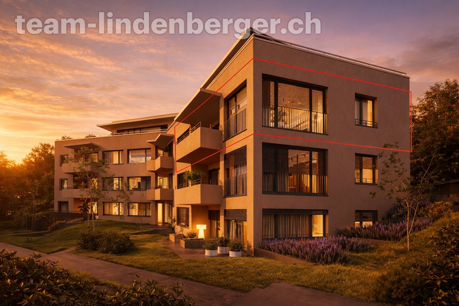 3½ Zi.-Wohnung 2.OG (W10) an Toplage - Letzte Gelegenheit! - Visualisierung W10 markiert