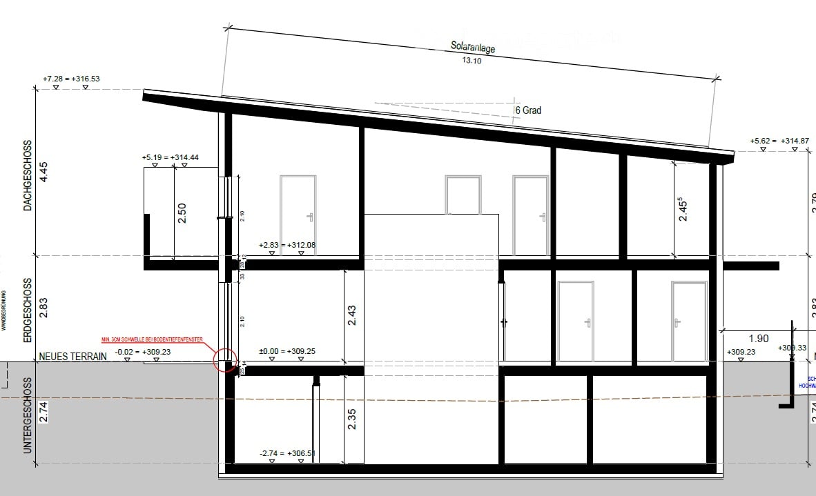 12x Moderne 5.5-Zimmer-Doppelhaushälfte in Schwaderloch - Neubau 2026 -  Bild 9