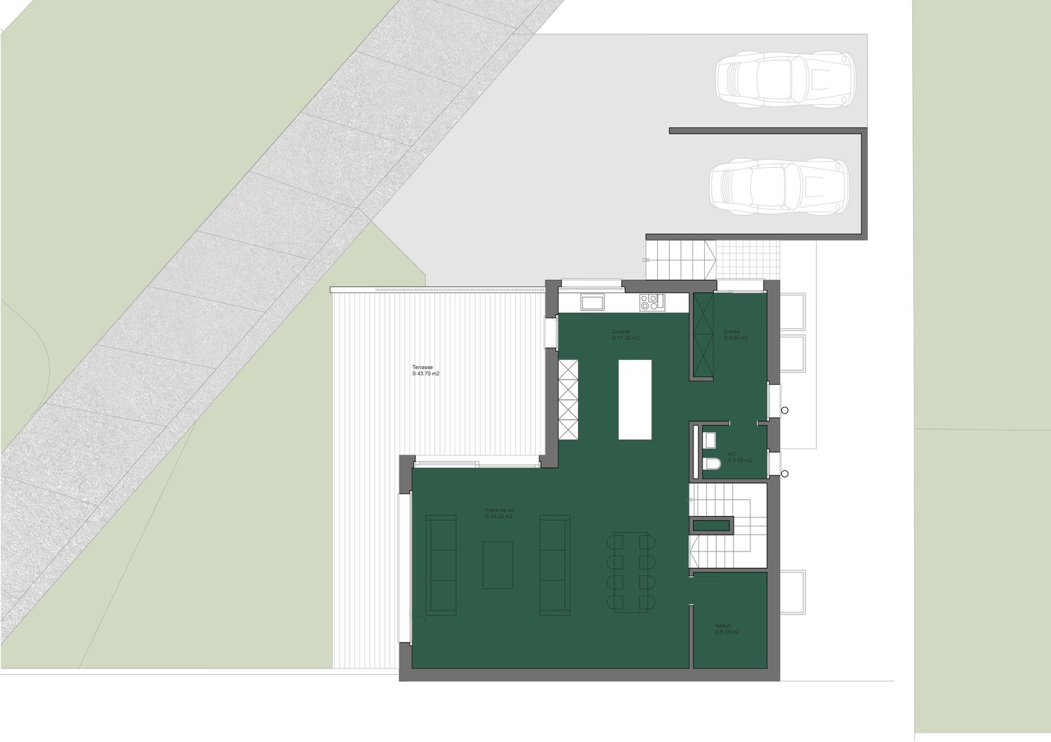 Spacieuse villa individuelle avec un magnifique dégagement (Villa 1) - Bild 10