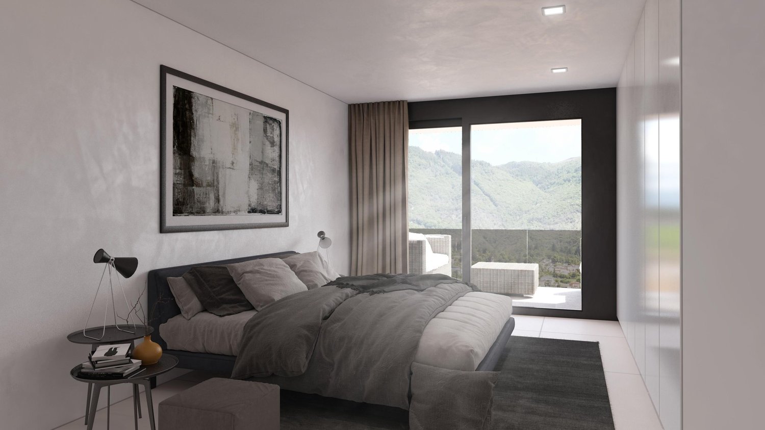 MODERNO 3.5 DI ALTO STANDING CON VISTA LAGO A MASSAGNO - Bild 7