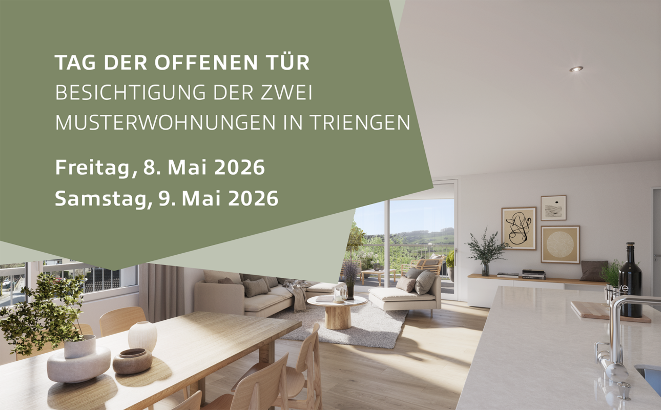 2.5-Zi-Wohnung Murhubel Triengen - Tag der offenen Tür Mai 2026