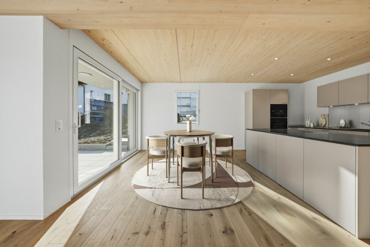 Modernes Doppel-Einfamilienhaus mit  viel Platz, hochwertigem Ausbau und  Garten in Stein am Rhein - Bild 6