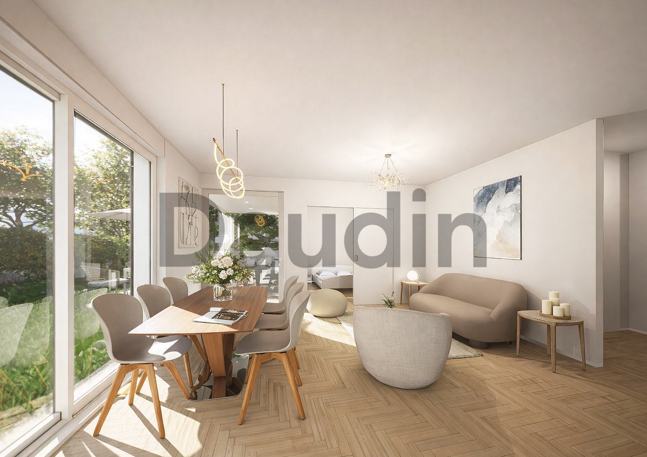 Appartement THPE sur plan de 3 pièces avec jardin privatif -  Bild 3