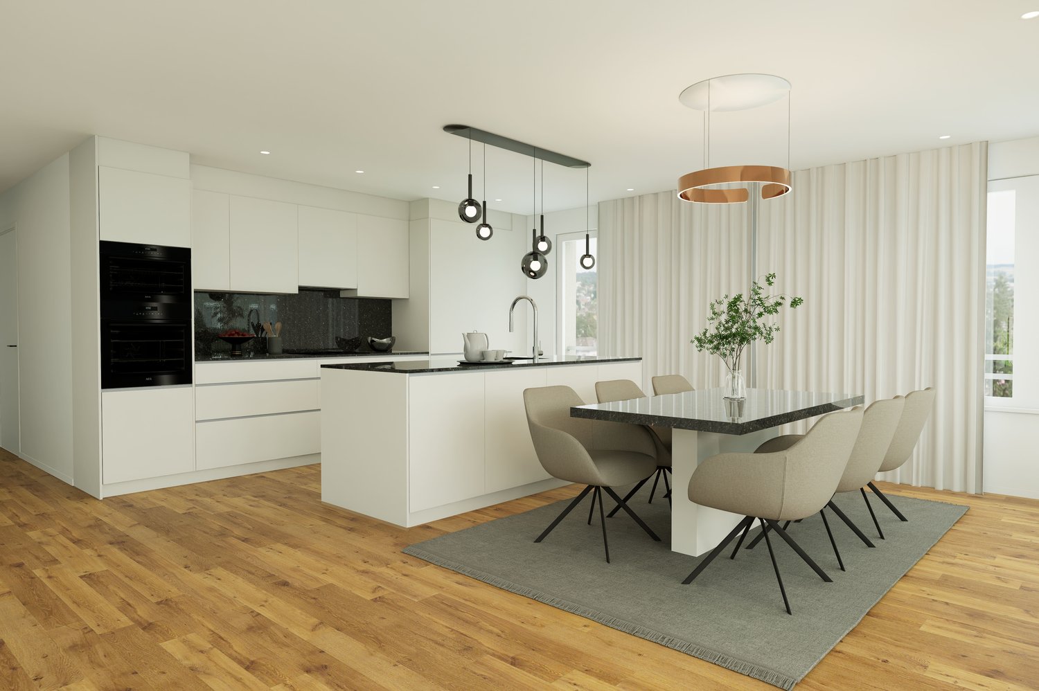 Wohnüberbauung ALZBACHFELD Reinach - 3.5- bis 5.5-Zimmer-Eigentumswohnungen - Bild 6