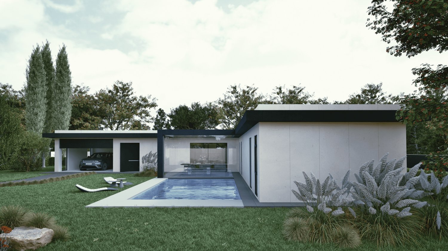 Villa moderna di nuova costruzione con piscina a Brusino Arsizio - Bild 1