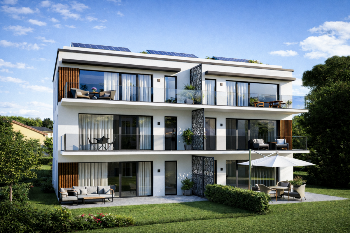 Moderne 3,5 pièces de haut standing avec balcon de 15 m2 copie -  Bild 12