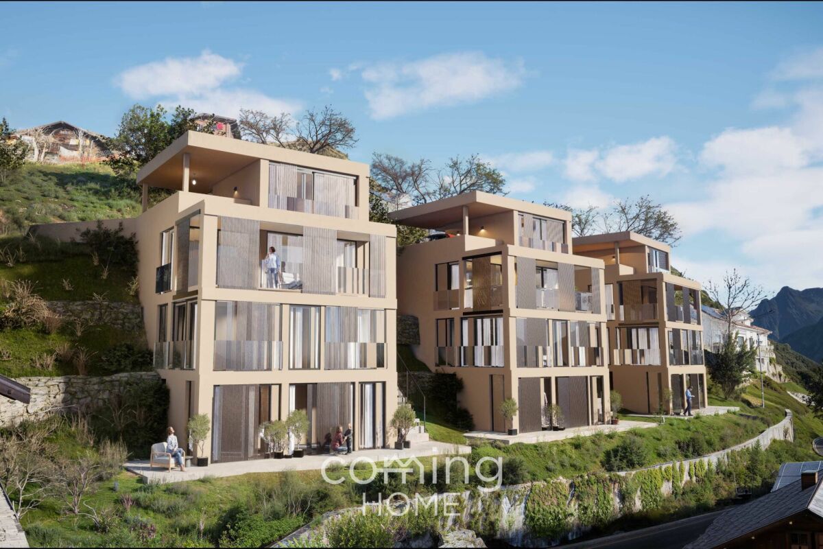 Modernes Neubau-Einfamilienhaus in sonniger Hanglage mit Lift und Bergsicht in Eggerberg - Bild 1