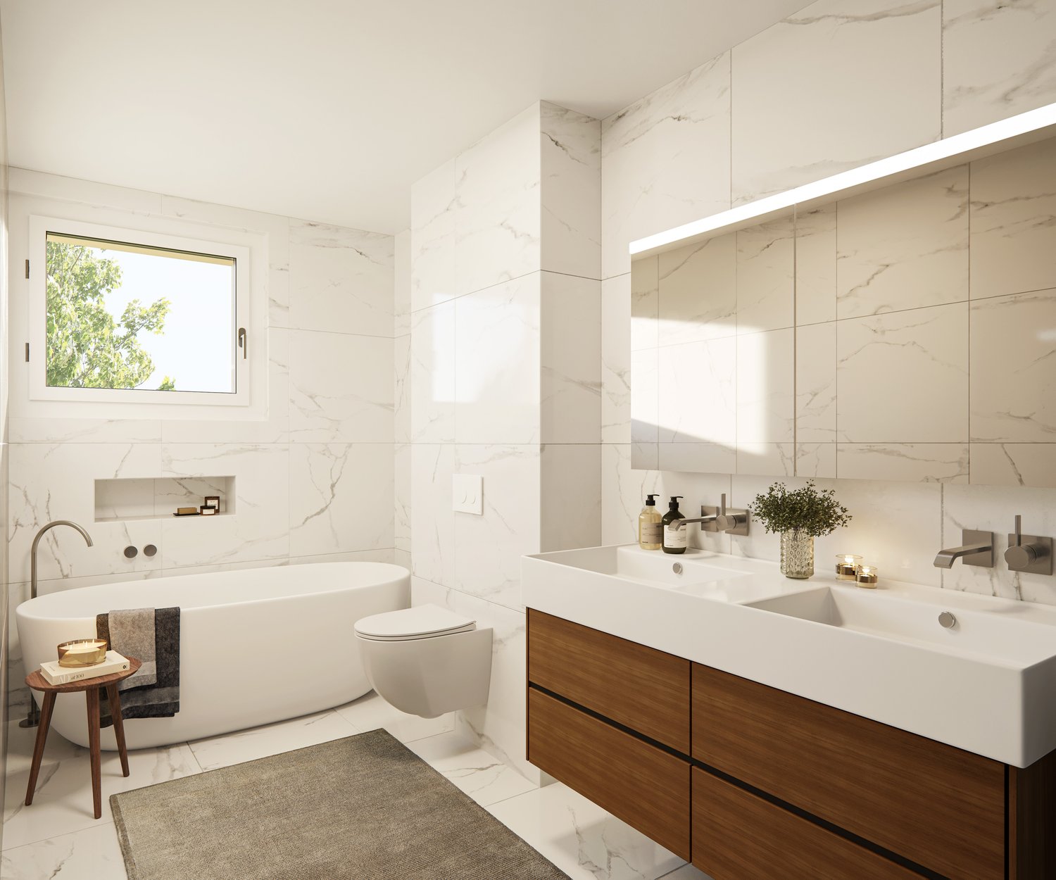 SPITZMATTE DUO - 12 moderne Eigentumswohnungen mit Top-Anbindung in Flamatt - Bild 5