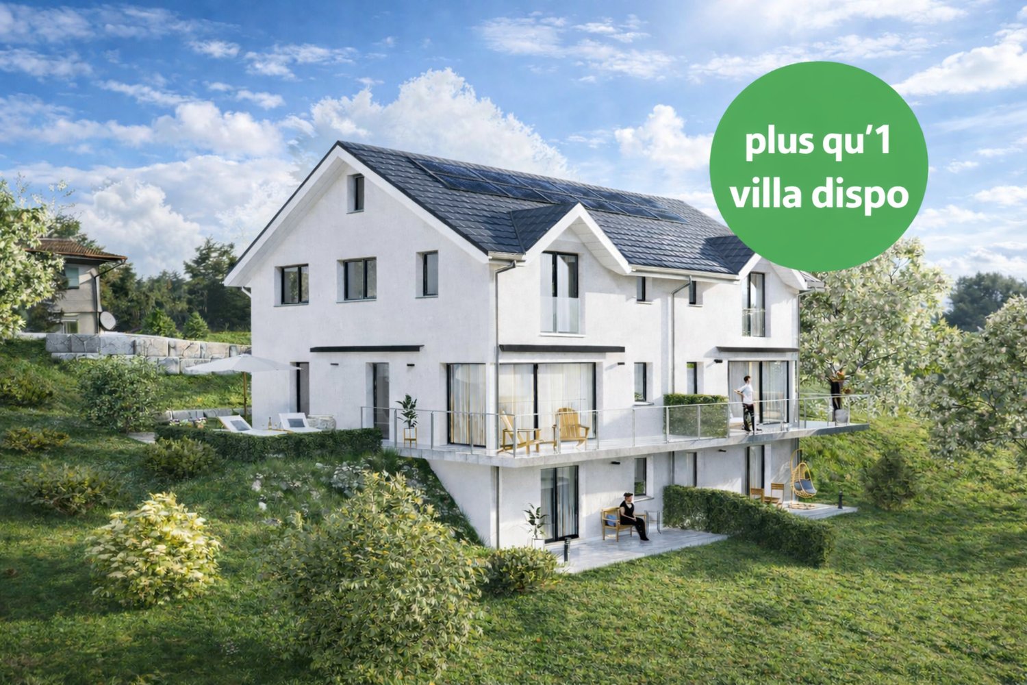 Construction de 2 villas avec une magnifique vue - Bild 1