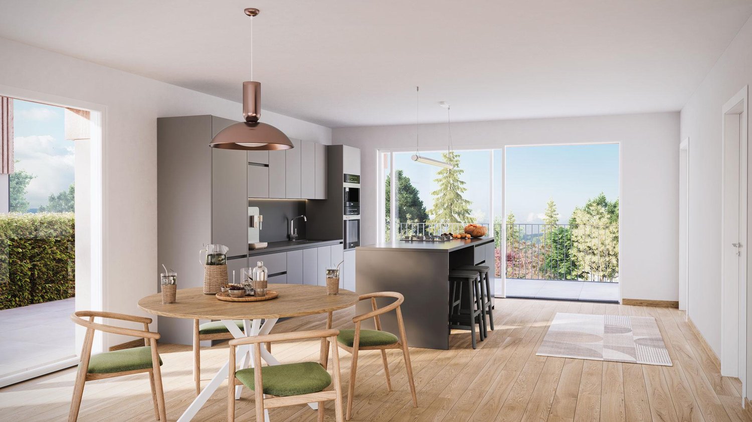 "Aurora" - Magnifiques villas mitoyennes de 6 pièces avec jardin -  Bild 1