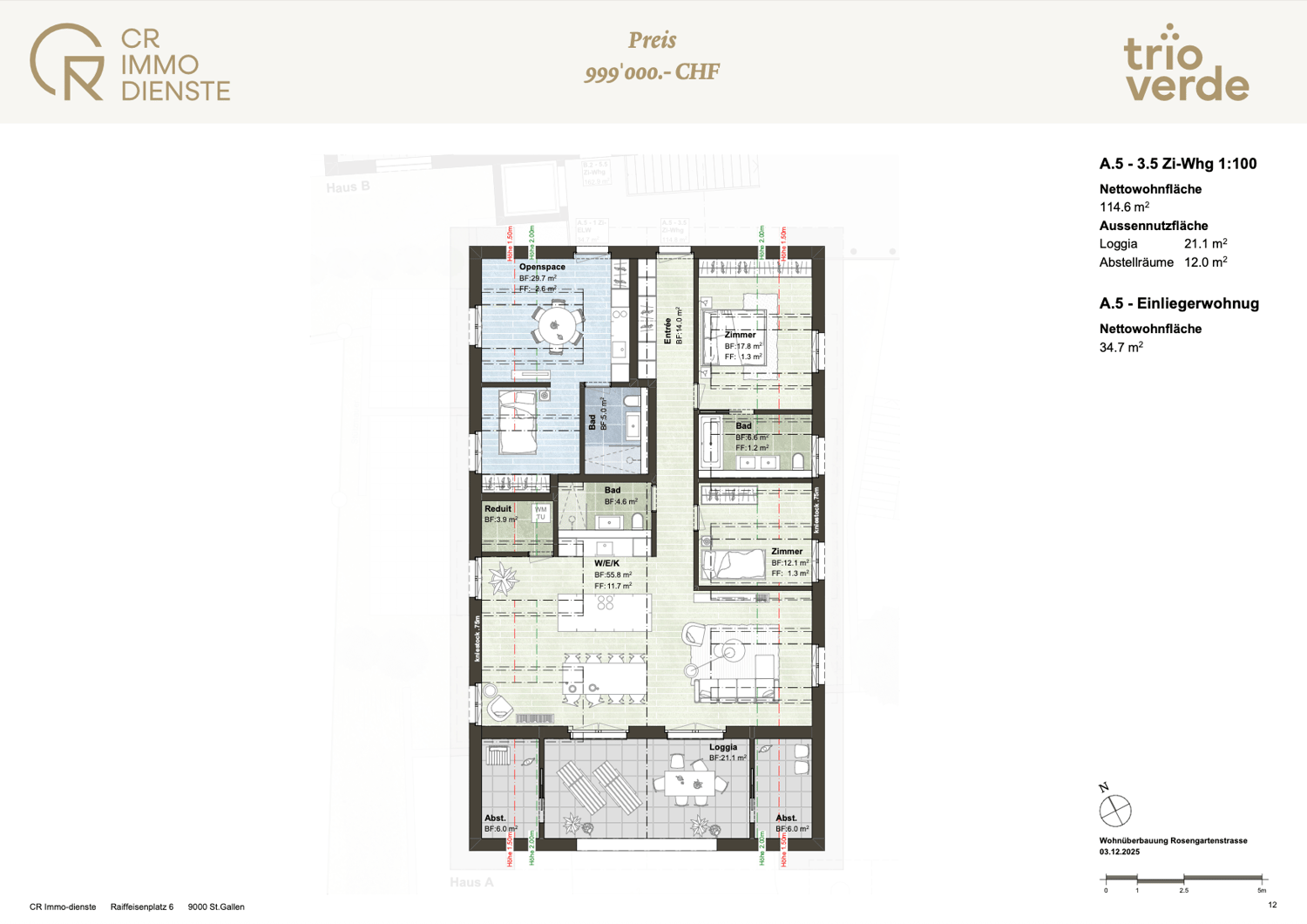 «TRIO VERDE» - ein Zuhause mit Identität. - Bild 3