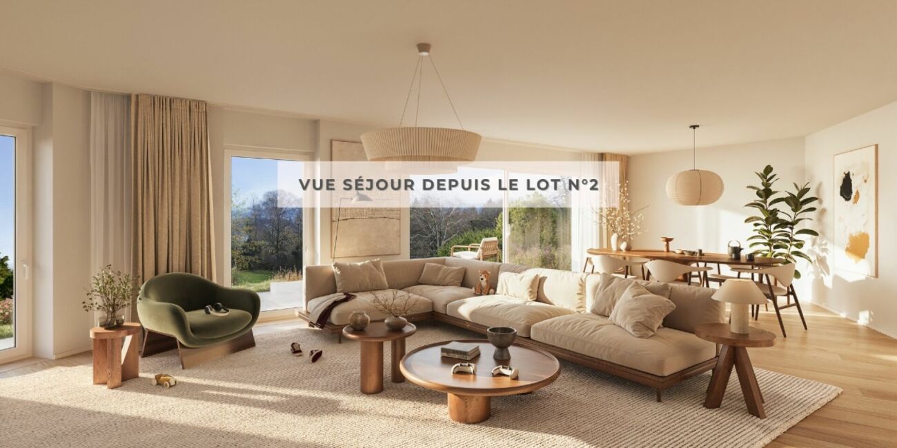 Derniers 4,5 pièces neufs avec terrasse, jardin et vue sur le lac - Bild 4