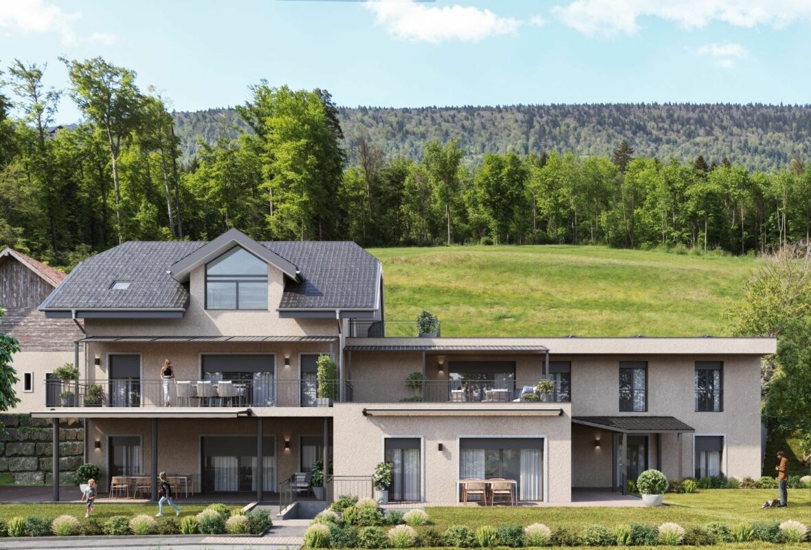 Neubau 4.5 EG mit 135m2 Wohnfläche mit fulminantem Ausblick -  Bild 3