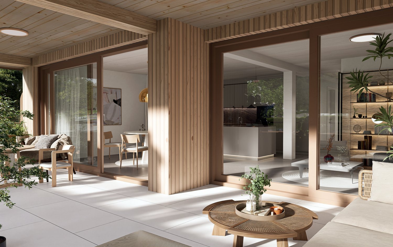 Wohnen im Park - Fünf luxuriöse Eigentumswohnungen in Goldach -  Bild 8