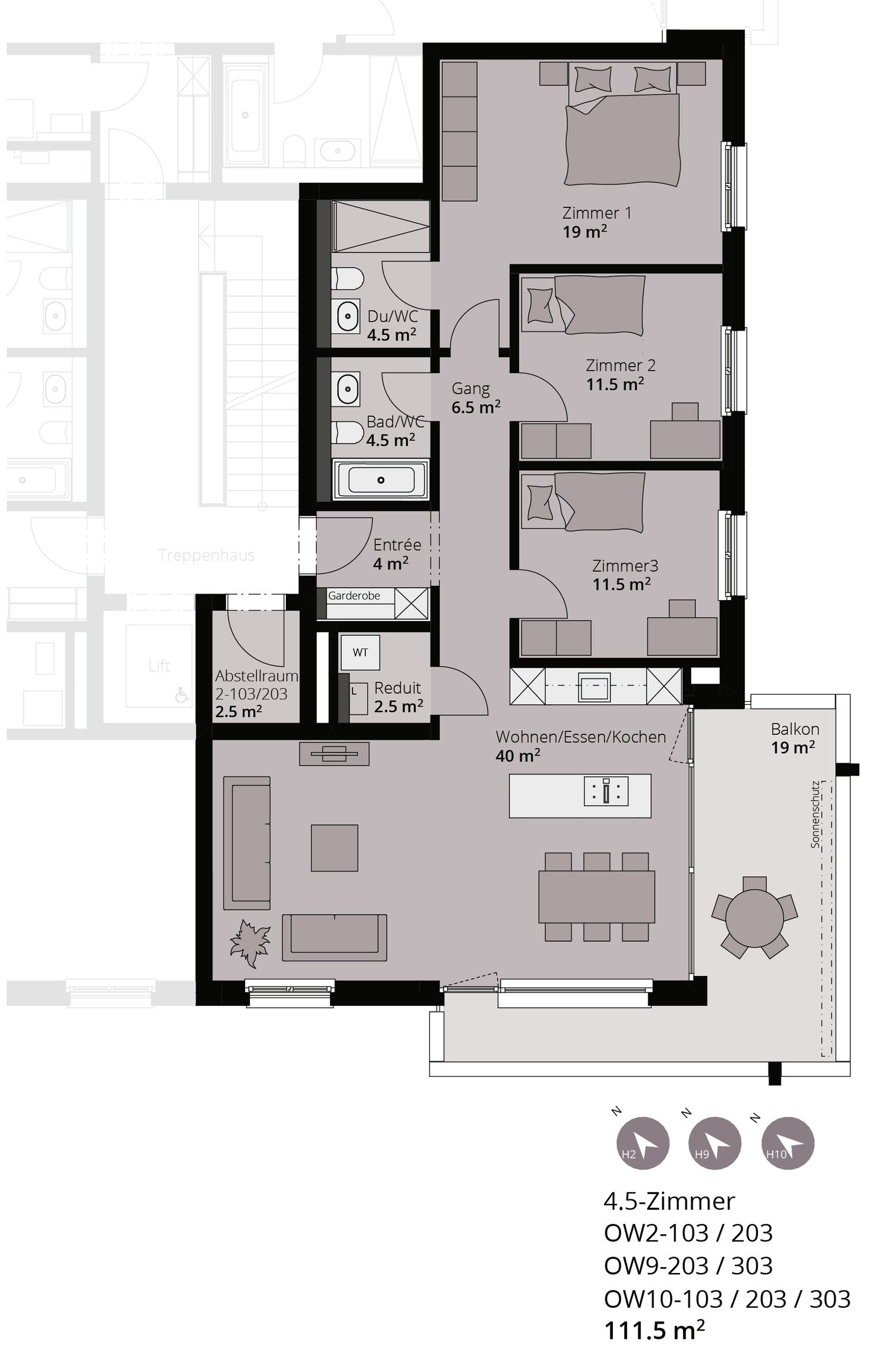 helle, moderne Wohnungen in Fischbach-Göslikon - Bild 4