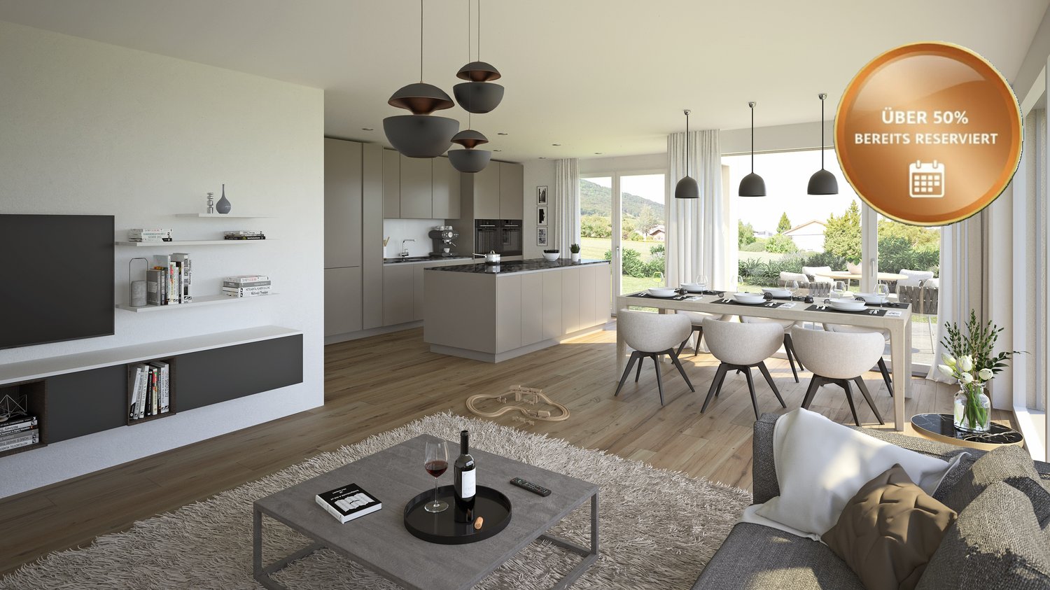 Wo Sonne und Natur zuhause sind - Neubau im Sonnenpark Erlinsbach AG -  Bild 4