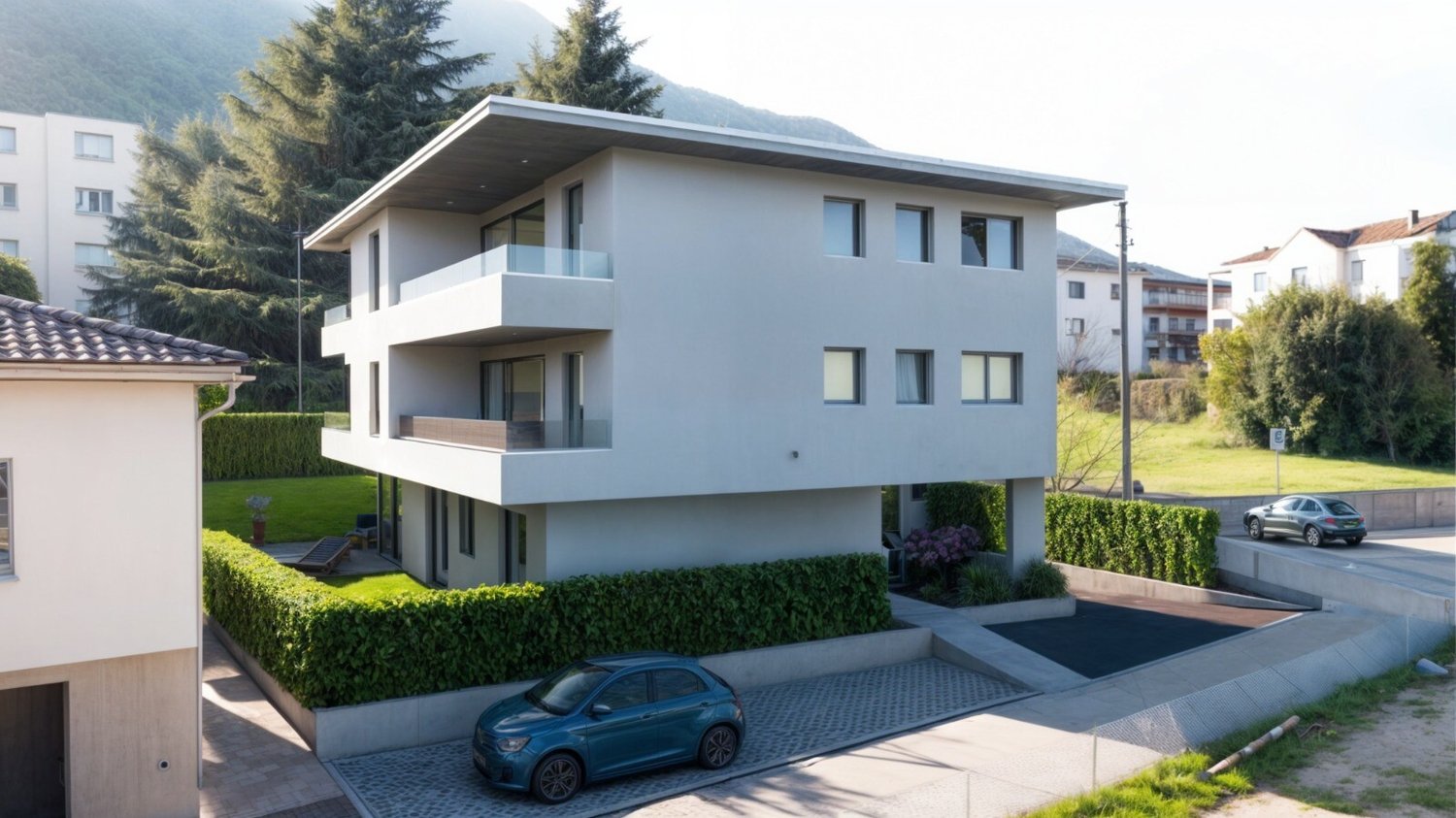 NUOVO 4.5 IN COSTRUZIONE CON 280 MQ DI GIARDINO A RIVERA - Bild 2