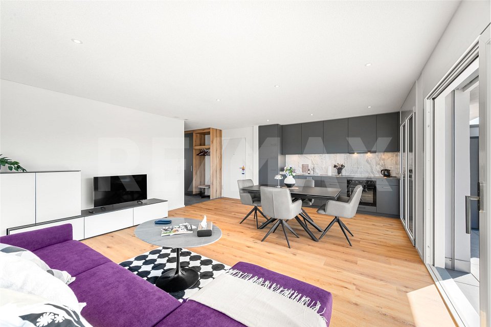 Magnifique attique meublé de 2,5 pièces avec terrasse de 65 m² à Avenches -  Bild 10