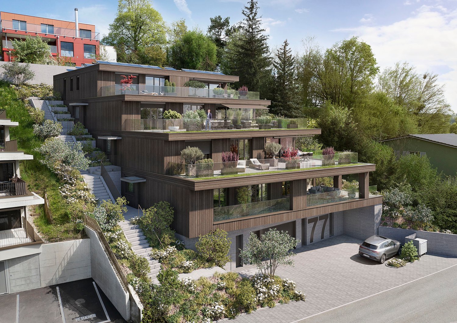 Terrassenhaus Brühl Erlinsbach -  Bild 1