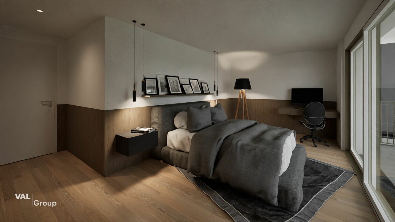 Exklusive Attikawohnung mit Panoramaterrasse in Brig-Glis - Bild 1