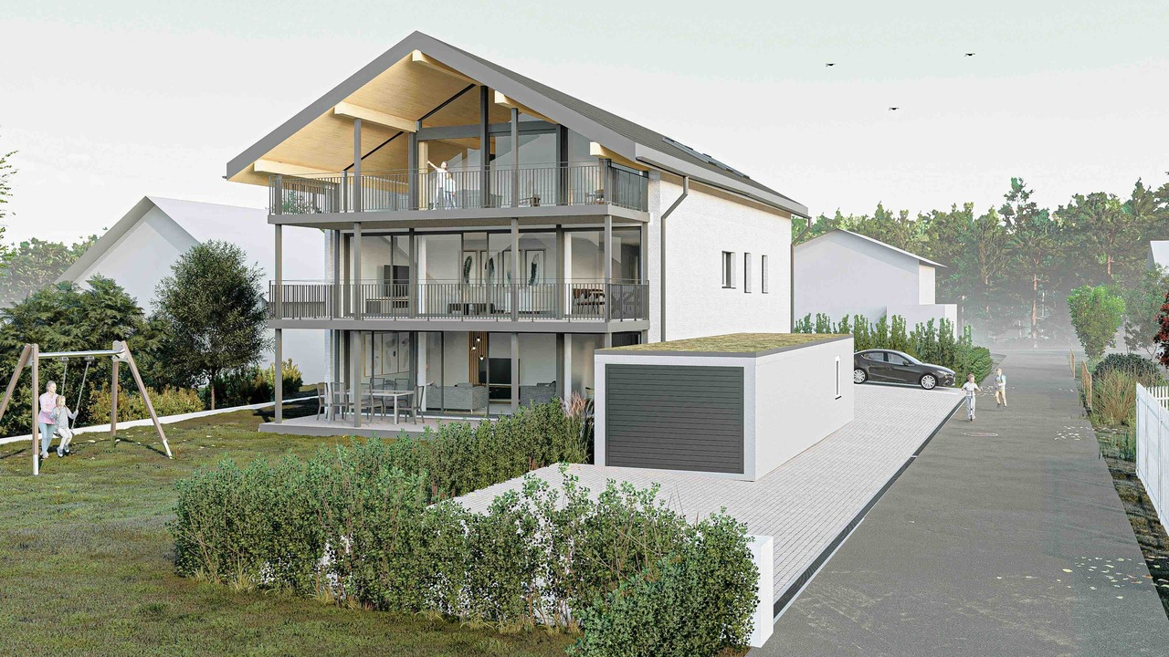 BAUPROJEKT "FLURA" WOHNUNG DACHGESCHOSS - Bild 1