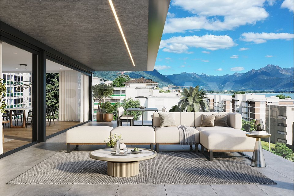 Nuovo esclusivo appartamento di 2.5 locali con giardino - Bild 4