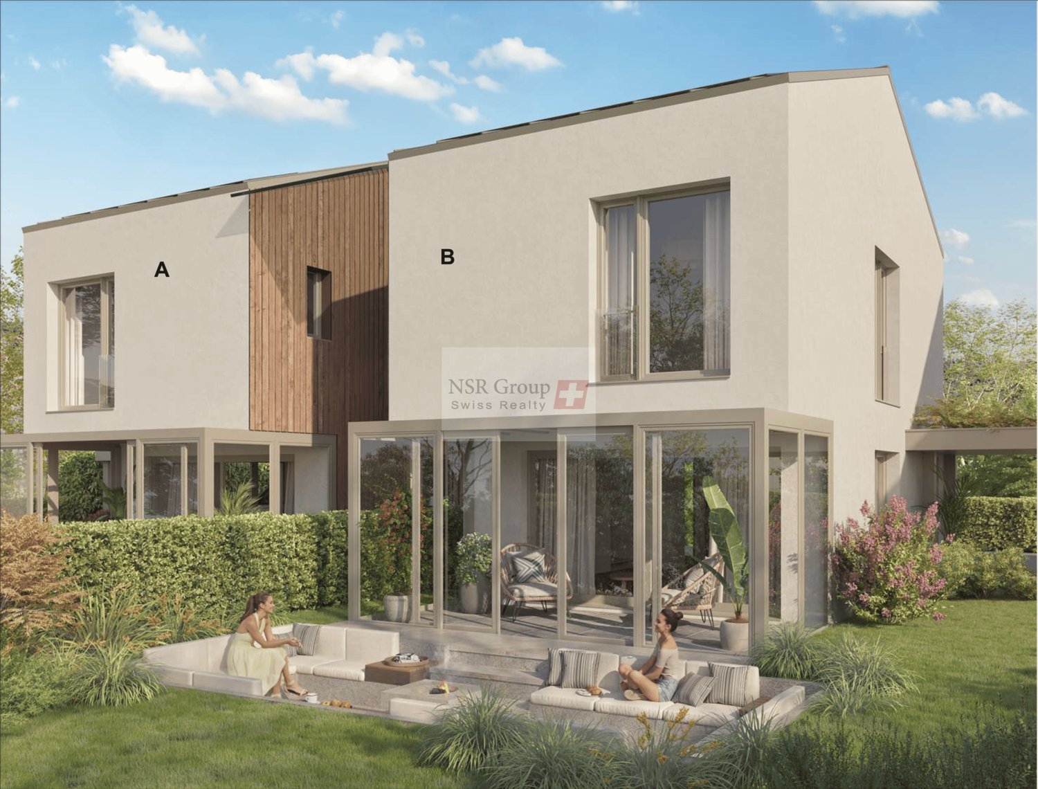 Villa moderne THPE avec jardin - Villa B - Bild 5