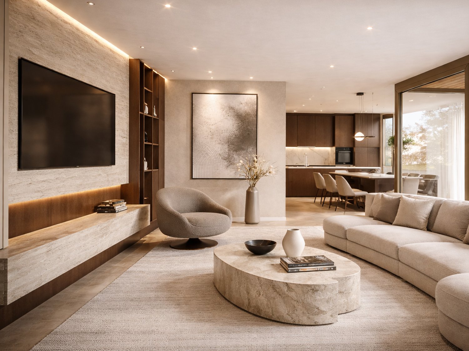 MONTAGNOLA - ATTICO DI LUSSO CON VISTA LAGO E ROOF TOP -  Bild 5