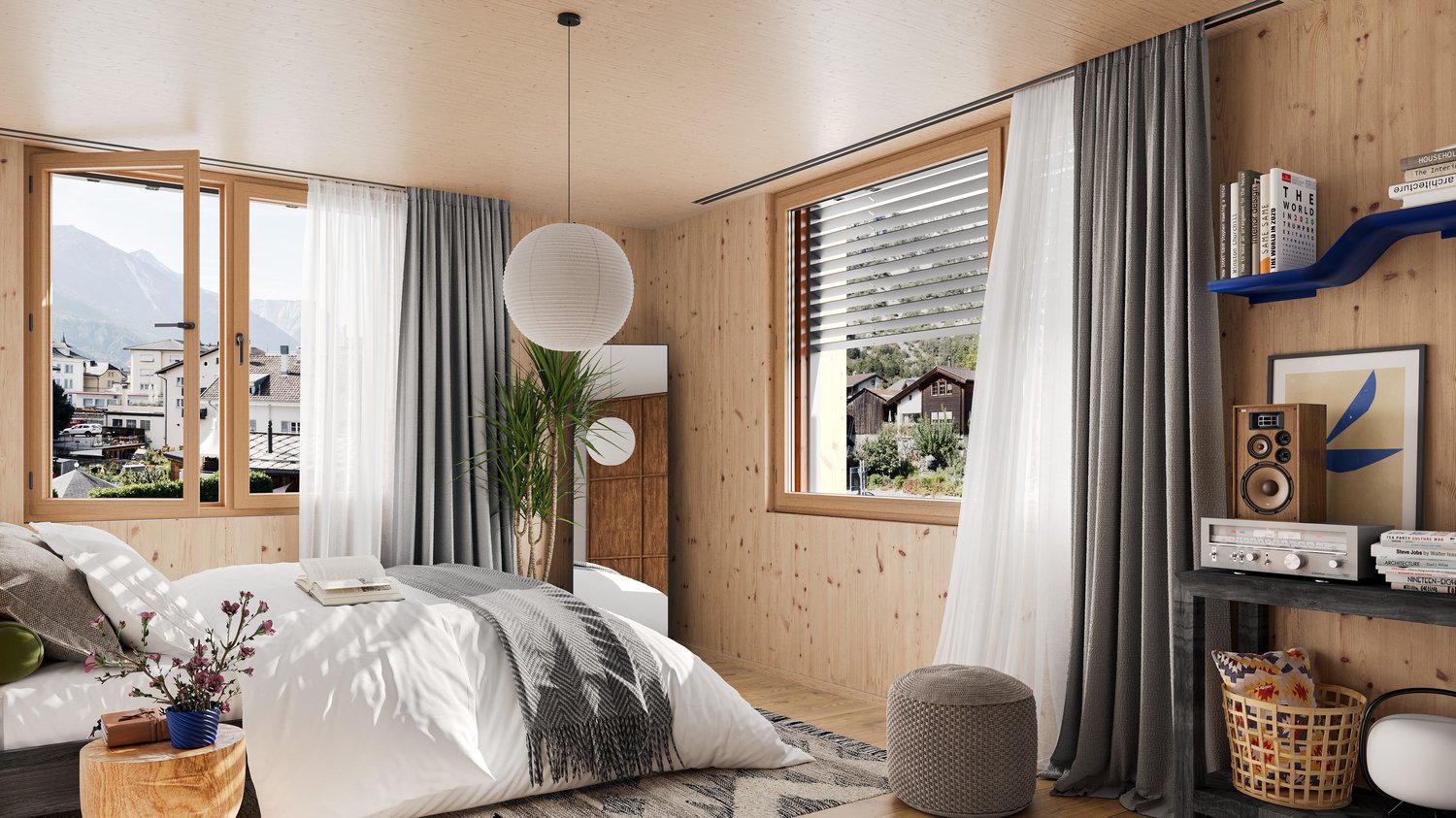 Dein Wohlfühlzuhause in gesundem, atmungsaktivem, modernen Holzneubau 4.5-Zimmer-Wohnung - Bild 3