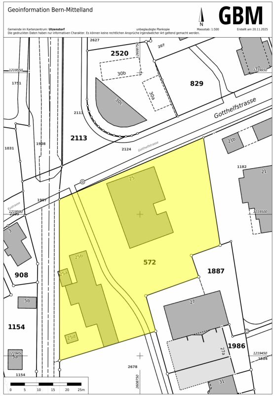 Ehemaliges Bauernhaus mit Baulandreserve und Architekturverpflichtung - Ehemaliges Bauernhaus Gotthelfstrasse 25, 3437 Utzenstorf