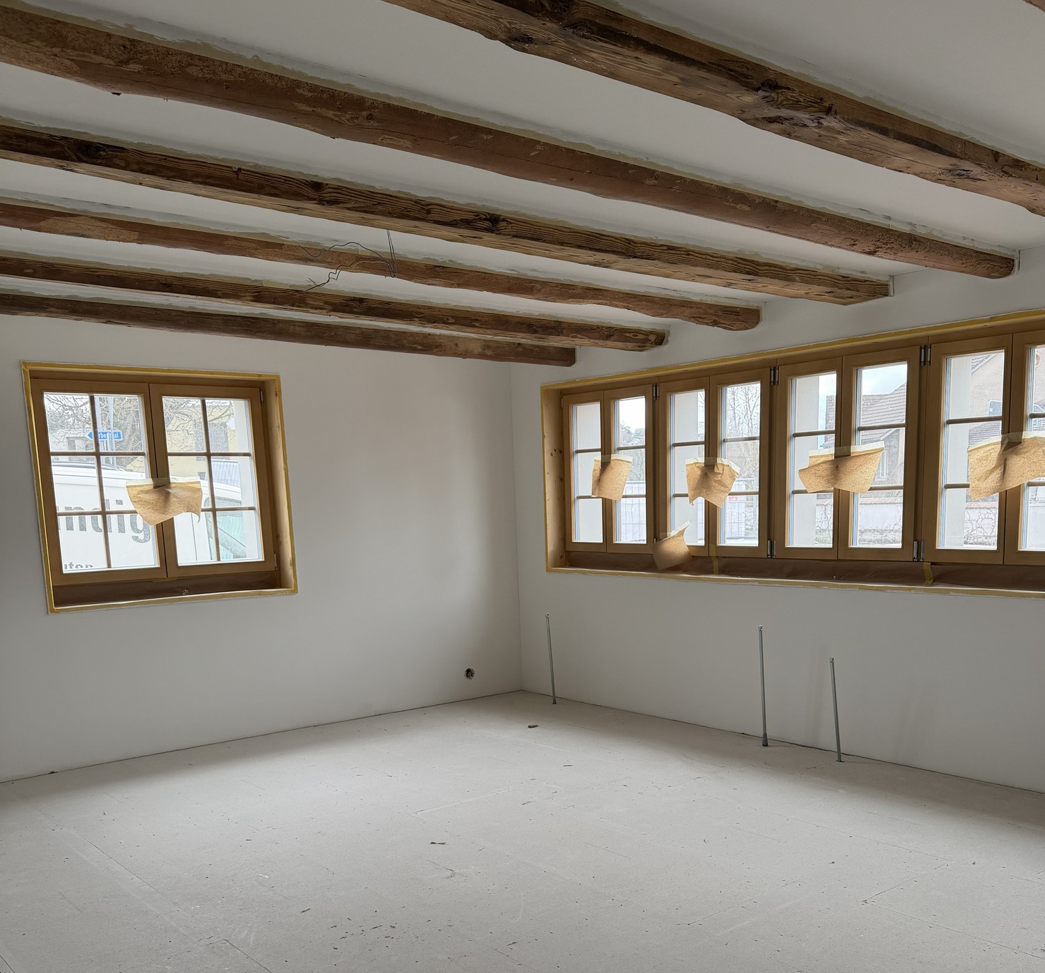 Charmante Historische Bauernhaushälfte - Wohnzimmer EG