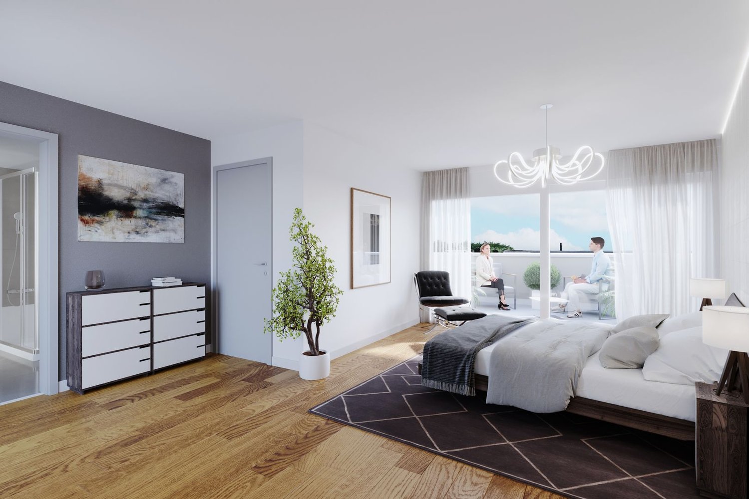 Maison 5.5 pièces moderne avec jardin - Confort et tranquillité - Le L -  Bild 4