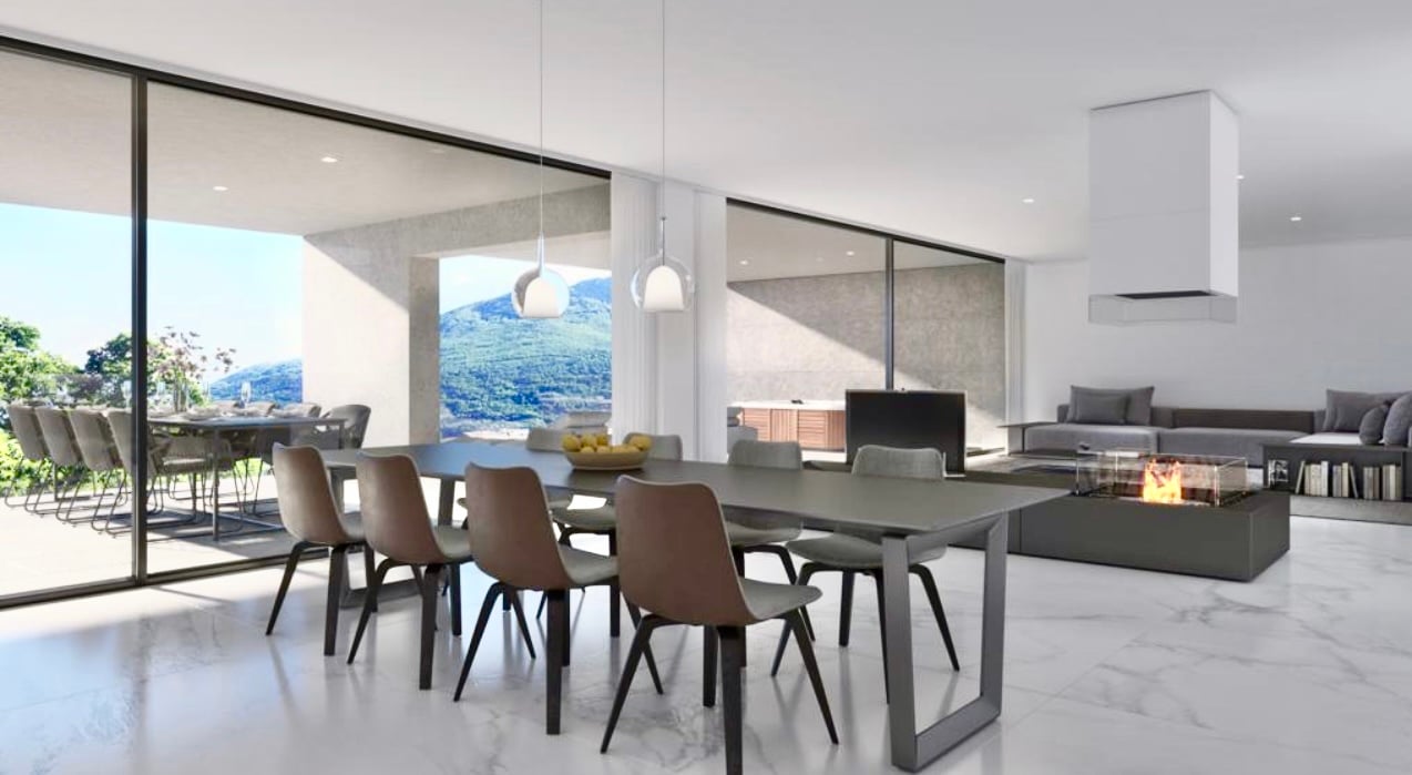 3736/12 -LUMINOSO ATTICO VISTA LAGO 4.5 Ziw - NUR ERSTWOHNSITZ SEESICHT - Bild 3