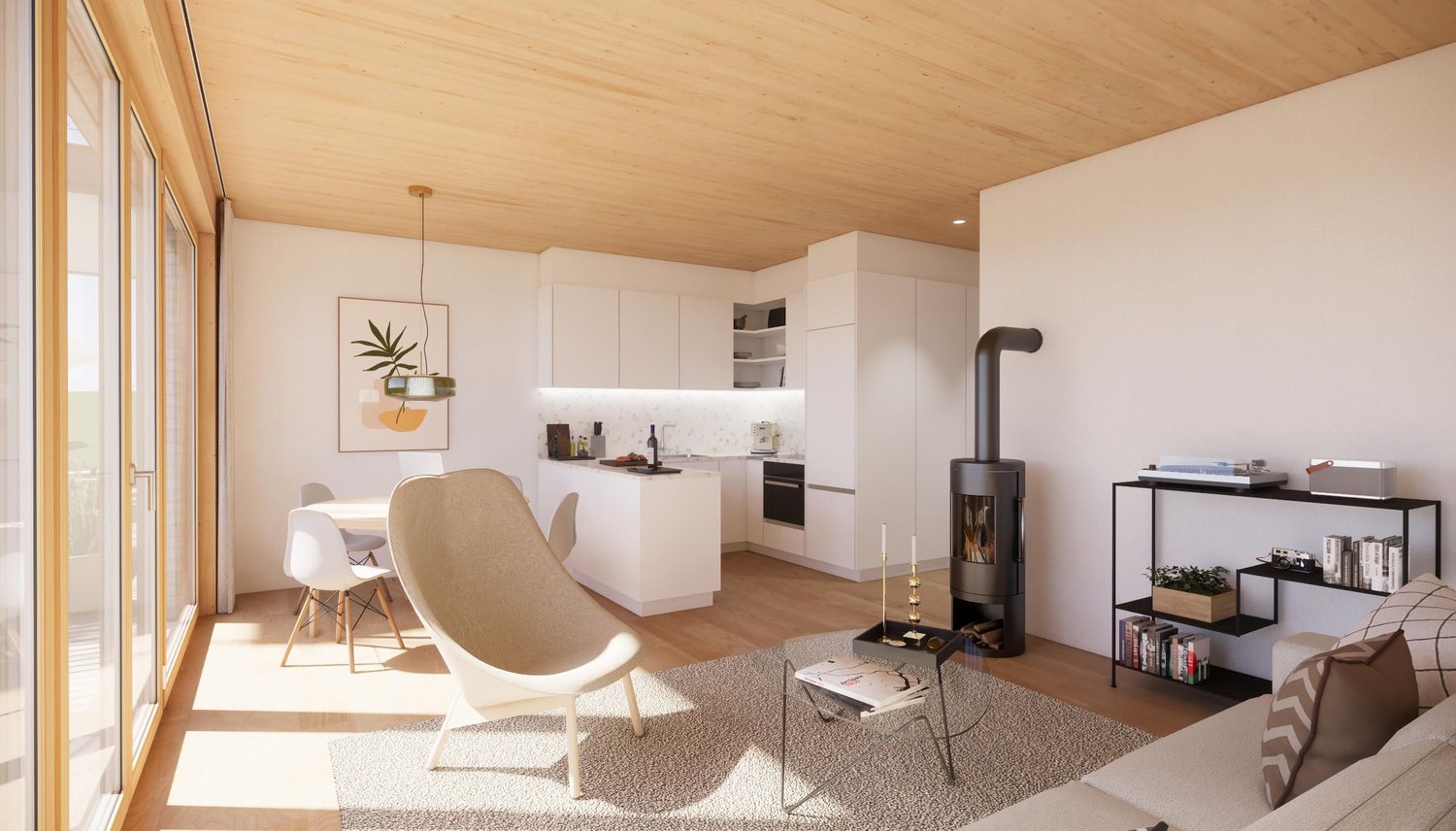 Ã–kologische 2.5-Zimmer Wohnung mit Balkon in Wienacht-Tobel (Neubau) - Image 4