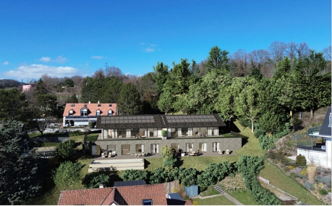 Magnifique villa mitoyenne neuve de 6,5 pièces à Chexbres avec vue lac. - Bild 10