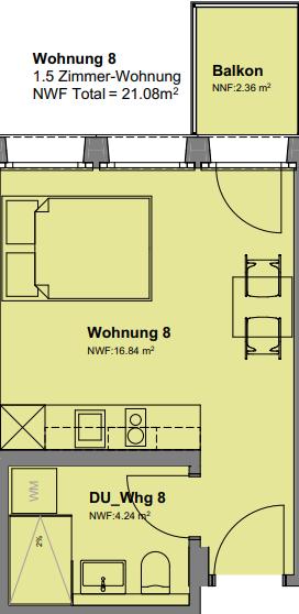Moderne Neubauwohnung nahe See & Stadtzentrum -  Bild 6