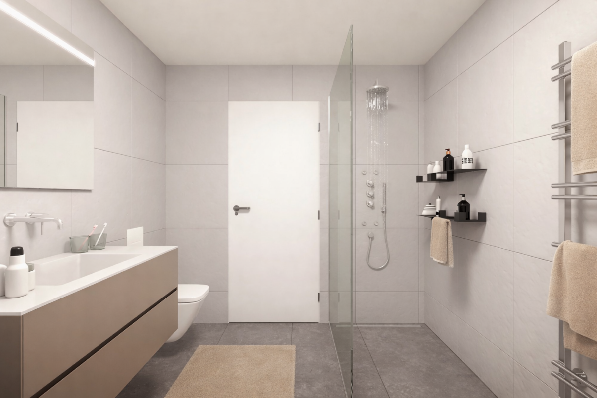 Moderne 4,5-Zimmer-Wohnung mit Balkon und atemberaubender Aussicht mitten in Lyss - Bild 3