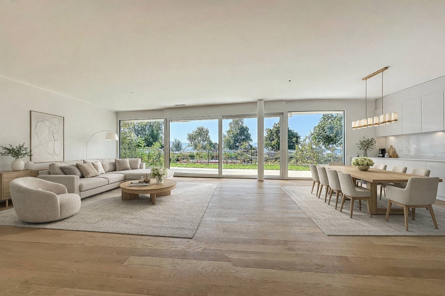 Exceptionnel 5.5 pièces avec terrasse et jardin privatif -  Bild 1