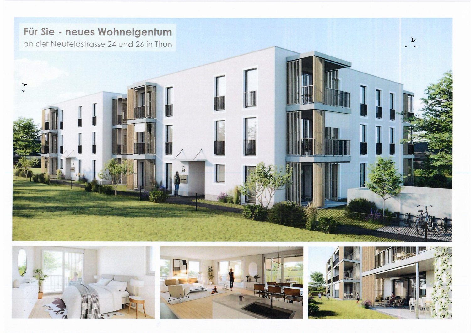 Neubau grosse helle 3.5 Zi-Whg. EG Neufeldstrasse 26 -  Bild 3