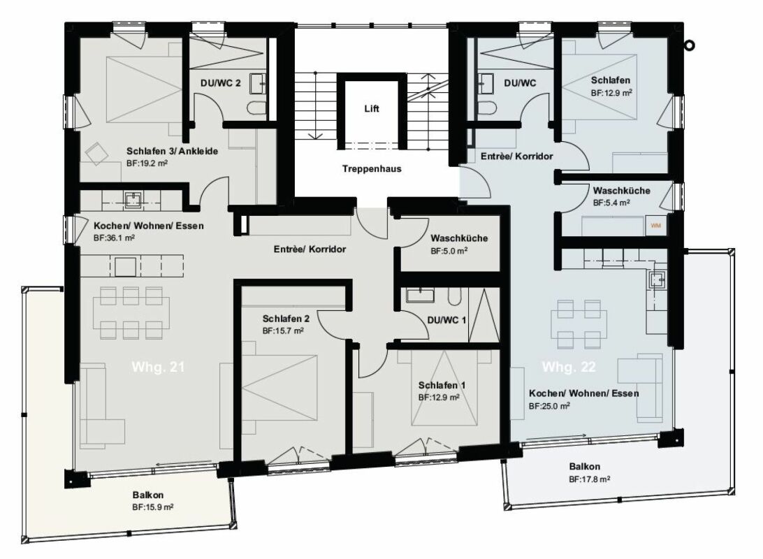 2.5-Zimmer Neubauwohnung Zweitwohnsitz -  Bild 5