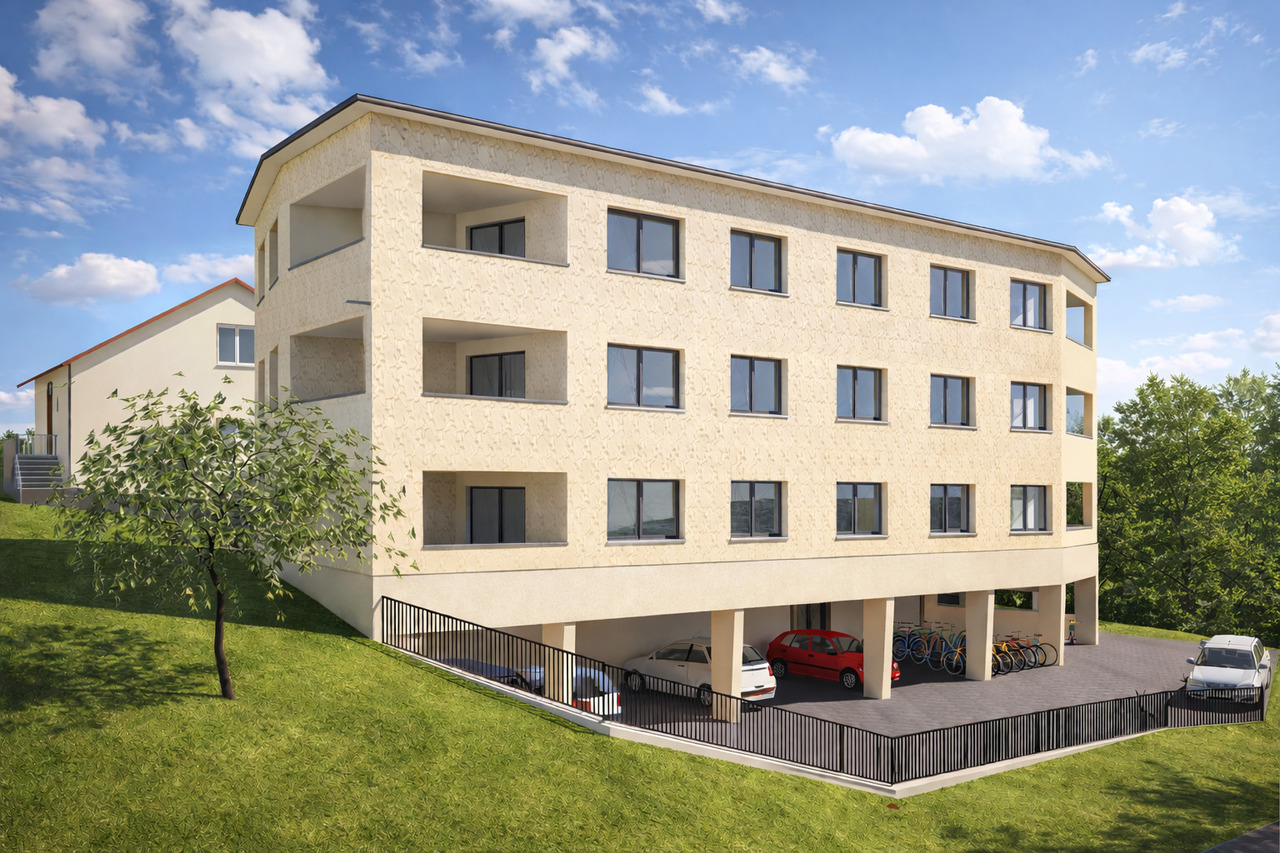 Vuadens | Appartement 4.5 pièces neuf sur plan - Immeuble