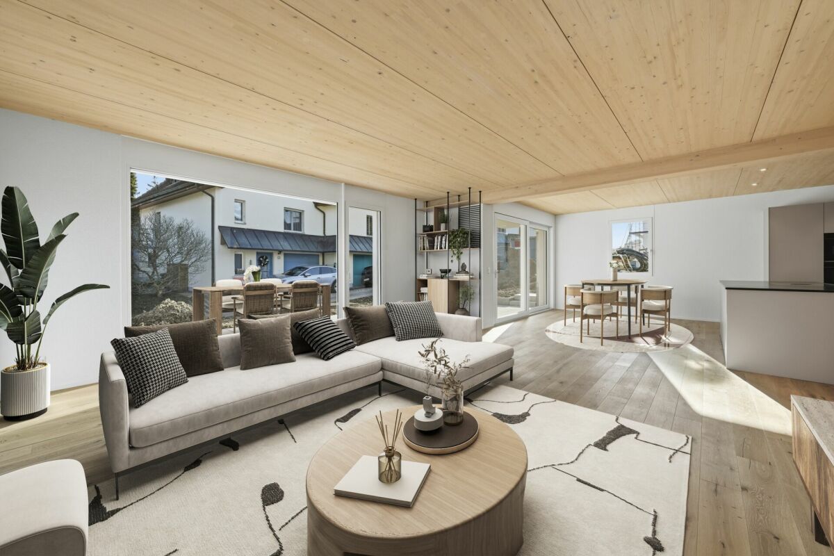 Modernes Doppel-Einfamilienhaus mit  viel Platz, hochwertigem Ausbau und  Garten in Stein am Rhein - Bild 5